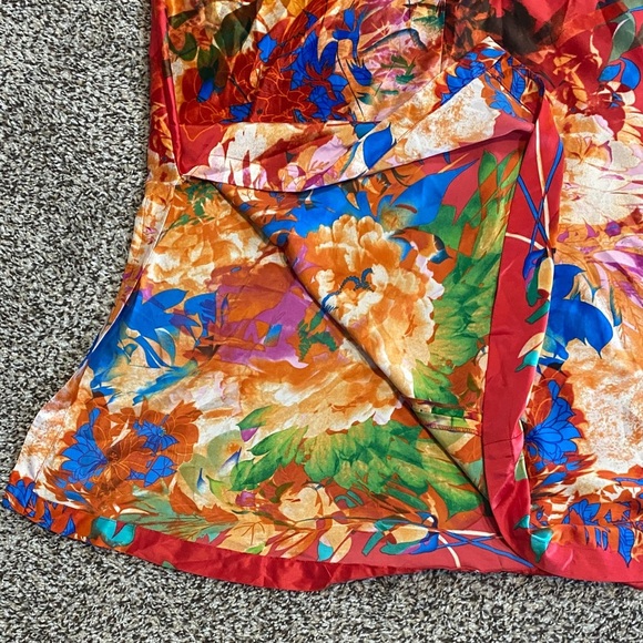 Natori Multicolor Floral Kimono/Mumu/Kaftan/House Dress - Picture 7 of 10